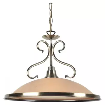 светильник подвесной Safari 1х60Вт E27 металл античная бронза