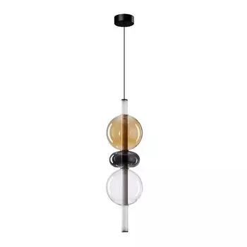 светильник подвесной ARTE LAMP Vassoio LED 1х12Вт металл карамель/черный