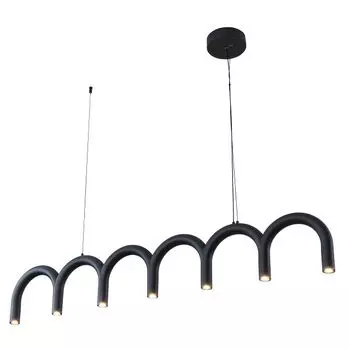 светильник подвесной ARTE LAMP Warhol LED 1х45Вт металл черный