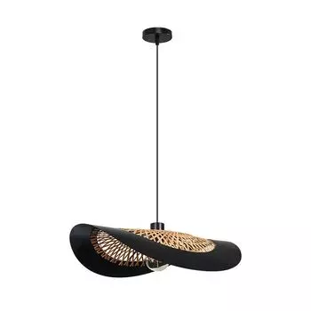 светильник подвесной ARTE LAMP Woodstock E27 1х40Вт металл черный