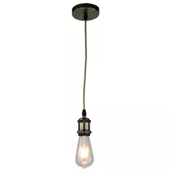 светильник подвесной DE FRAN Alf New E27 220В 1х60Вт бронза