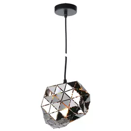 светильник подвесной DE FRAN Aliot 1х60Вт E27 хром золото