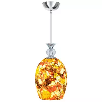 светильник подвесной DE FRAN Aloisa E27 60Вт мозаика хром