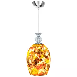 светильник подвесной DE FRAN Aloisa мозаика хром