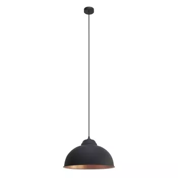 светильник подвесной EGLO Truro 1x60Вт E27 металл,металл