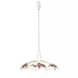 светильник подвесной EGLO Vetro 1х60Вт E27 белый