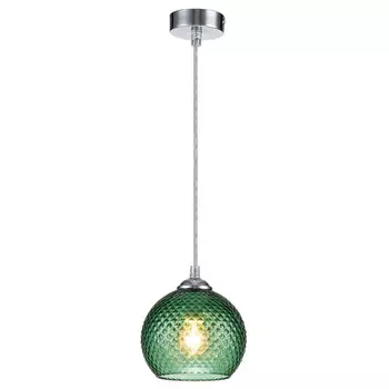 светильник подвесной ESCADA Cassiopeia E14 40Вт стекло зеленый