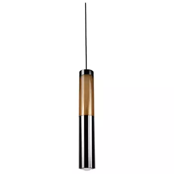 светильник подвесной ESCADA Foton LED 7Вт 4200К черный янтарный