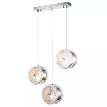 светильник подвесной ESCADA Madeira E14 3х40Вт хром