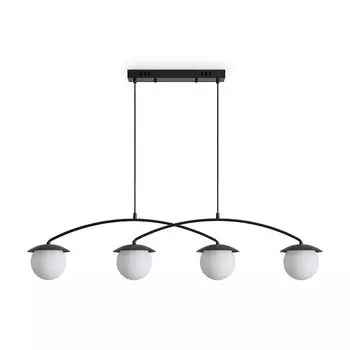 светильник подвесной FREYA Moyen LED 4х60Вт черный