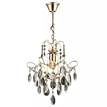 светильник подвесной HIPER Lidia 1х60Вт E27 золотой