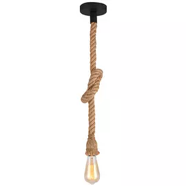 светильник подвесной HIPER Soria 1х60Вт E27 коричневый