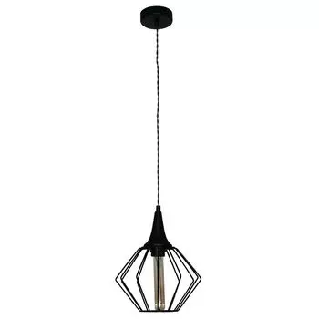 светильник подвесной Элетех Форма 1005404241 1 х Е27 х 60 Вт, черный