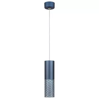 светильник подвесной ЭРА Loft MR16 GU10 цилиндр синий