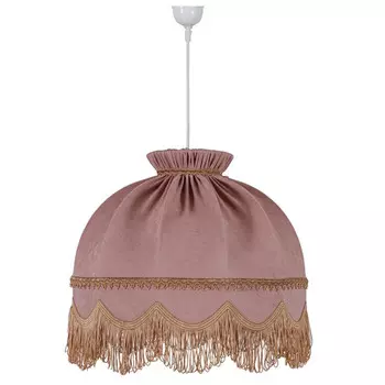 светильник подвесной ЭРКАДО Ретро E27 1х60Вт пыльная роза