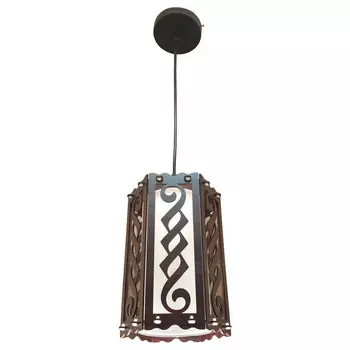 светильник подвесной Jupiter Lighting Тетра 1х60Вт E27 дерево венге