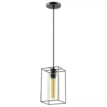 светильник подвесной LUMION Elliot E27 1х60Вт черный