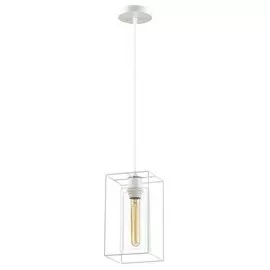 светильник подвесной LUMION Elliot E27 1х60Вт белый