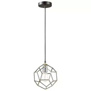 светильник подвесной LUMION Ervin E27 1х60Вт металл коричневый