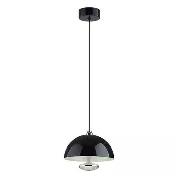 светильник подвесной LUMION Ledio LED 6Вт 3000/6000K металл акрил белый черный хром