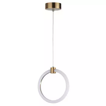 светильник подвесной LUMION Ledio LED 7Вт 3000K 574Лм золотой