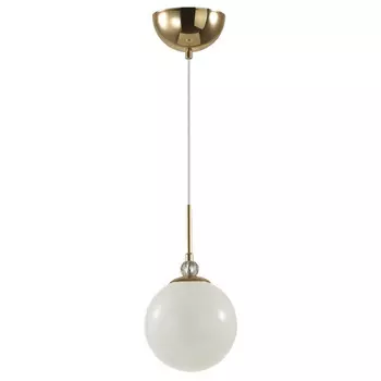 светильник подвесной LUMION Moderni E27 40Вт стекло золотой