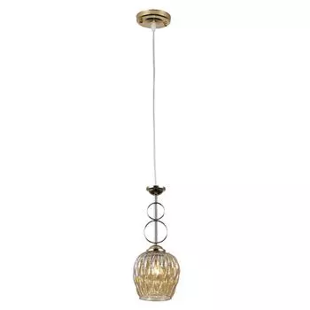 светильник подвесной RIVOLI Cindy E27 40Вт шампань