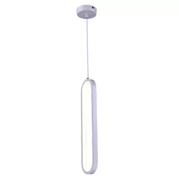 светильник подвесной РОССВЕТ Конфитюр 1х35Вт LED металл белый