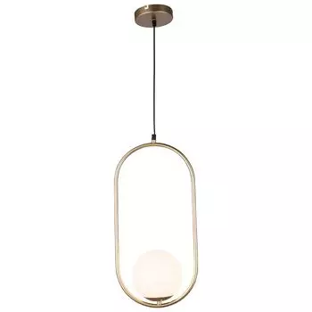 светильник подвесной Toplight Аleesha 1 х Е27 х 40 Вт, белый