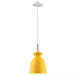 светильник подвесной TOPLIGHT Marylou 1х40Вт E14 металл желтый