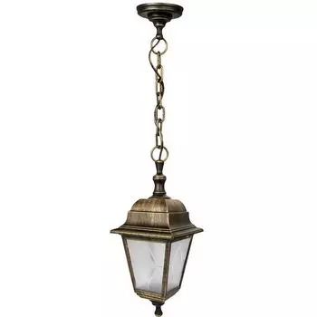 светильник подвесной уличный CAMELION E27 1х60Вт бронзовый