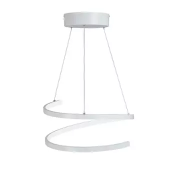 светильник подвесной VITALUCE Glace LED 1х38Вт металл белый
