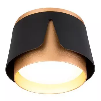 светильник потолочный ARTE LAMP Amaks GX53 1х12Вт алюминий черный