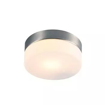 светильник потолочный ARTE LAMP Aqua-tablet E27 1х60Вт металл серебристый
