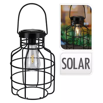 светильник садовый KOOPMAN 20х20х24,5см солнечная батарея металл