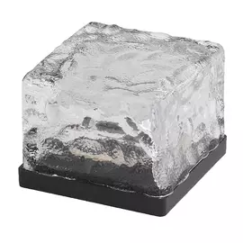 светильник садовый на солнечной батарее ЭРА 1х0,2Вт 1Лм IP44 Камень прозрачный