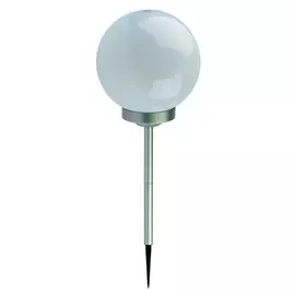 светильник садовый на солнечной батарее ЭРА Шар 20см 600Ма/Ч белый