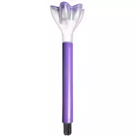 светильник садовый на солнечной батарее UNIEL 3Вт 30,5см IP44 фиолетовый пластик