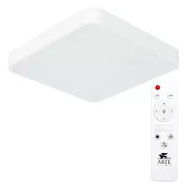 светильник светодиодный ARTE LAMP Scena 1x55Вт LED 2700/4500К металл квадрат белый