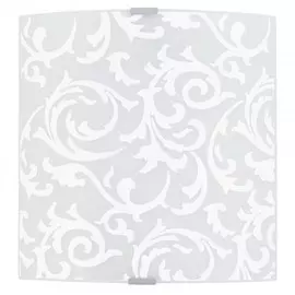 светильник светодиодный EGLO Grafik 8,2Вт LED белый/стекло с рисунком