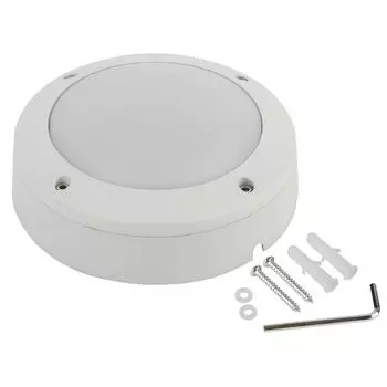 светильник светодиодный ЭРА Круг 12Вт 5000К IP65 белый