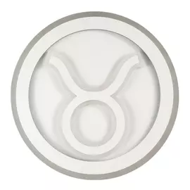 светильник светодиодный LUMION Zodiac Телец 68Вт LED металл белый