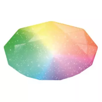 светильник светодиодный LEEK Diamond LED 85Вт 3000/6500К RGB 7200Lm белый