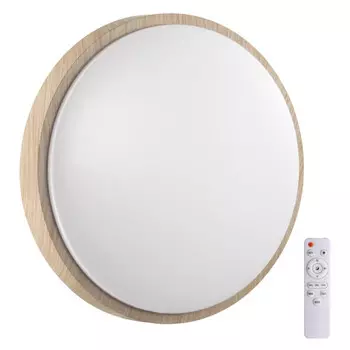 светильник светодиодный СОНЕКС Losta LED 1х48Вт металл пластик белый/бежевый под дерево