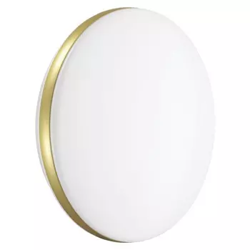 светильник светодиодный настенно-потолочный СОНЕКС Ringo LED 1х12Вт металл пластик белый/золотистый