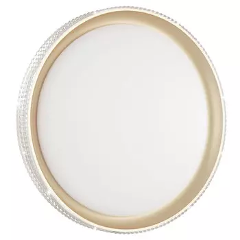 светильник светодиодный СОНЕКС Shiny LED 3400Лм 6000К белый золотистый