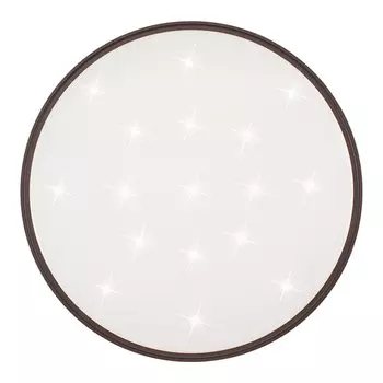 светильник светодиодный TANGO Лайн кофе 80Вт пластик круглый белый