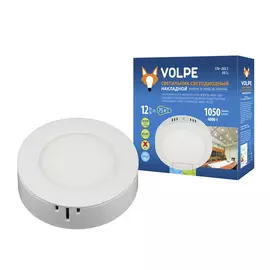светильник светодиодный VOLPE Felis 1х12Вт LED 840Лм 4000К белый