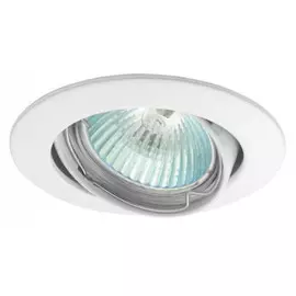 светильник точечный KANLUX Vidi 50Вт металл белый