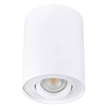 светильник точечный накладной KANLUX Bord 25Вт GU10 белый